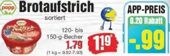 Edeka popp Brotaufstrich Angebot