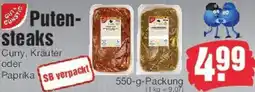 Edeka Gut & Günstig Putensteaks Angebot