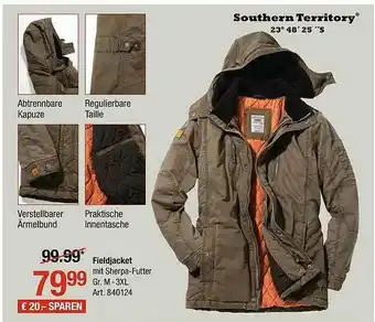 AWG Mode Southern Territory Oder Fieldjacket Angebot