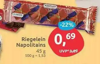 Budni Riegelein Napolitains Angebot