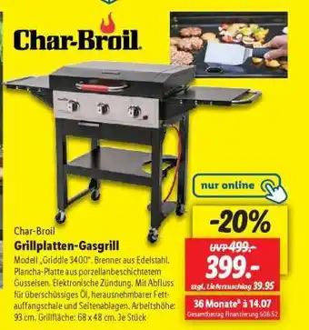 Lidl Grillplatten-Gasgrill Angebot