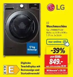 Lidl LG Waschmaschine Angebot