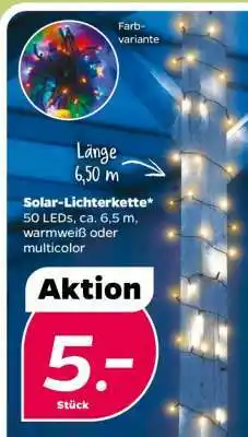 NETTO Solar-Lichterkette Angebot