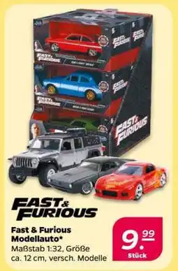 NETTO Fast & Furious Modellauto Angebot