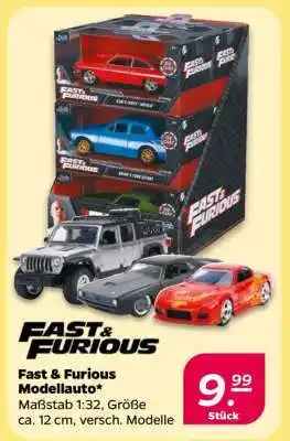 NETTO Fast & Furious Modellauto Angebot