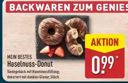 Aldi Nord Haselnuss-Donut Angebot