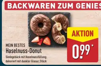 Aldi Nord Haselnuss-Donut Angebot