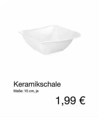 KiK Keramikschale Angebot