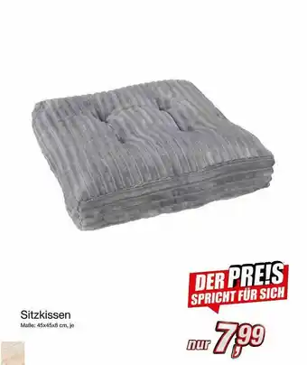 KiK Sitzkissen Angebot