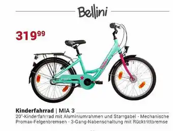 Fahrrad XXL Bellini Kinderfahrrad Mia3 Angebot