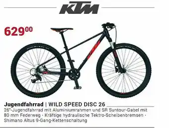 Fahrrad XXL Ktm Jugendfahrrad Wild Speed Disc 26 Angebot