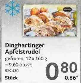 Selgros Dinghartinger Apfelstrudel Angebot