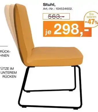 Möbel Inhofer ADA Stuhl Angebot