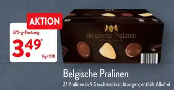 Aldi Nord Belgische Pralinen 375-g-Packung Angebot