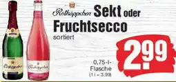 Edeka Rothappchen Sekt oder Fruchtsecco Angebot