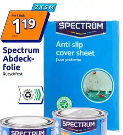 Action Spectrum Abdeckfolie Angebot