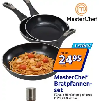 Action MasterChef Bratpfannenset Angebot