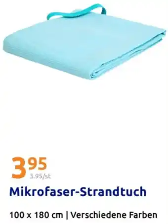 Action Mikrofaser-Strandtuch Angebot