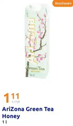 Action AriZona Green Tea Honey Angebot