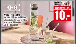 Möbel Mahler Khg wasserkaraffe Angebot