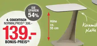 Hofmeister Couchtisch Angebot