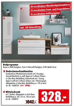 Möbel Mahler Badprogramm Angebot