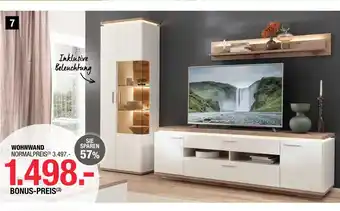 Hofmeister Wohnwand Angebot