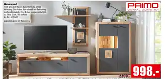 Möbel Mahler Primo wohnwand Angebot