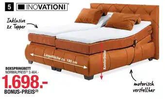 Hofmeister Inovationi boxspringbett „monaco“ Angebot