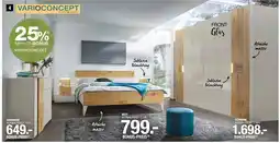 Hofmeister Vaarioconcept schlafzimmer „korfu“ Angebot