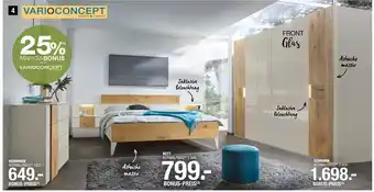 Hofmeister Vaarioconcept schlafzimmer „korfu“ Angebot