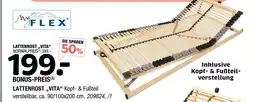 Hofmeister Myflex lattenrost „vita“ Angebot