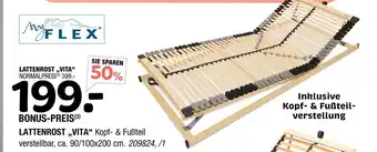 Hofmeister Myflex lattenrost „vita“ Angebot