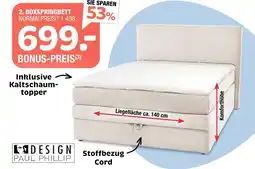 Hofmeister Design paul phillip boxspringbett „janina“ Angebot
