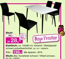 Möbel Inhofer Esstisch oder stuhl Angebot