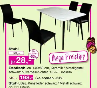Möbel Inhofer Esstisch oder stuhl Angebot
