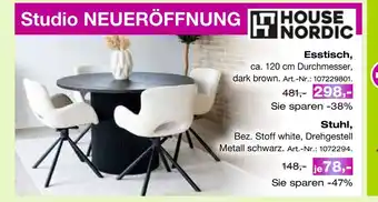 Möbel Inhofer House nordic esstisch oder stuhl Angebot