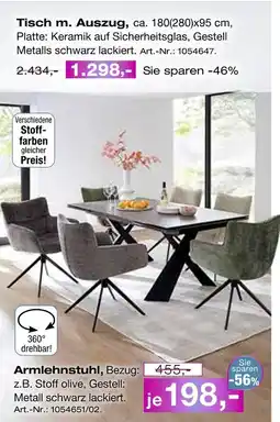 Möbel Inhofer Esszimmer Angebot