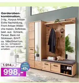 Möbel Inhofer Garderobenkombination Angebot