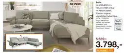 Möbel Inhofer Mondo sofa Angebot