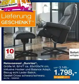 Möbel Inhofer Relaxsessel sunrise Angebot