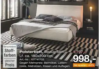 Möbel Inhofer Polsterbett Angebot