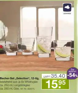 Möbel Inhofer Leonardo becher-set „selection“, 12-tlg Angebot