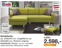 Möbel Inhofer Sedda schlafsofa Angebot