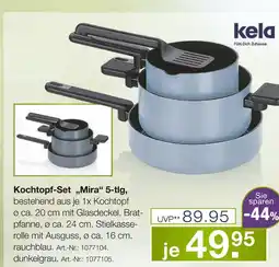 Möbel Inhofer Kela kochtopf-set „mira“ 5-tlg Angebot