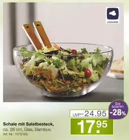 Möbel Inhofer Leonardo schale mit salatbesteck Angebot