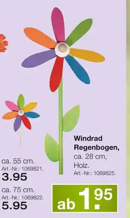 Möbel Inhofer Windrad regenbogen Angebot