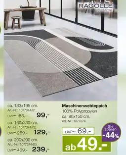 Möbel Inhofer Ragolle maschinenwebteppich Angebot