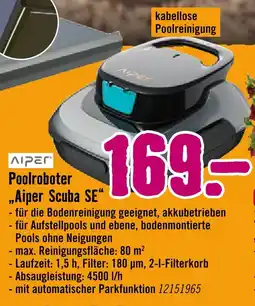 Hornbach Aiper poolroboter „aiper scuba se“ Angebot