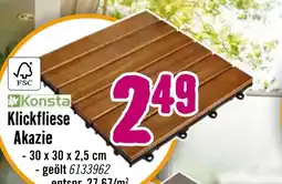 Hornbach Konsta klickfliese akazie Angebot